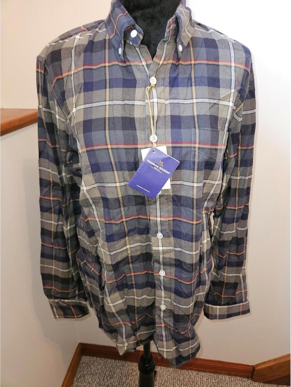 J.Crew - Thomas Mason Slim button up long sleeve shirt - Medium - BNWT